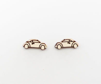 Car stud earring blanks, wood blanks, earring blanks