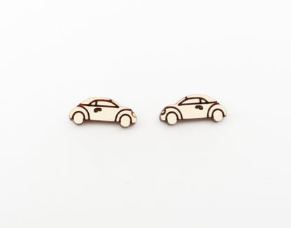 Car stud earring blanks, wood blanks, earring blanks