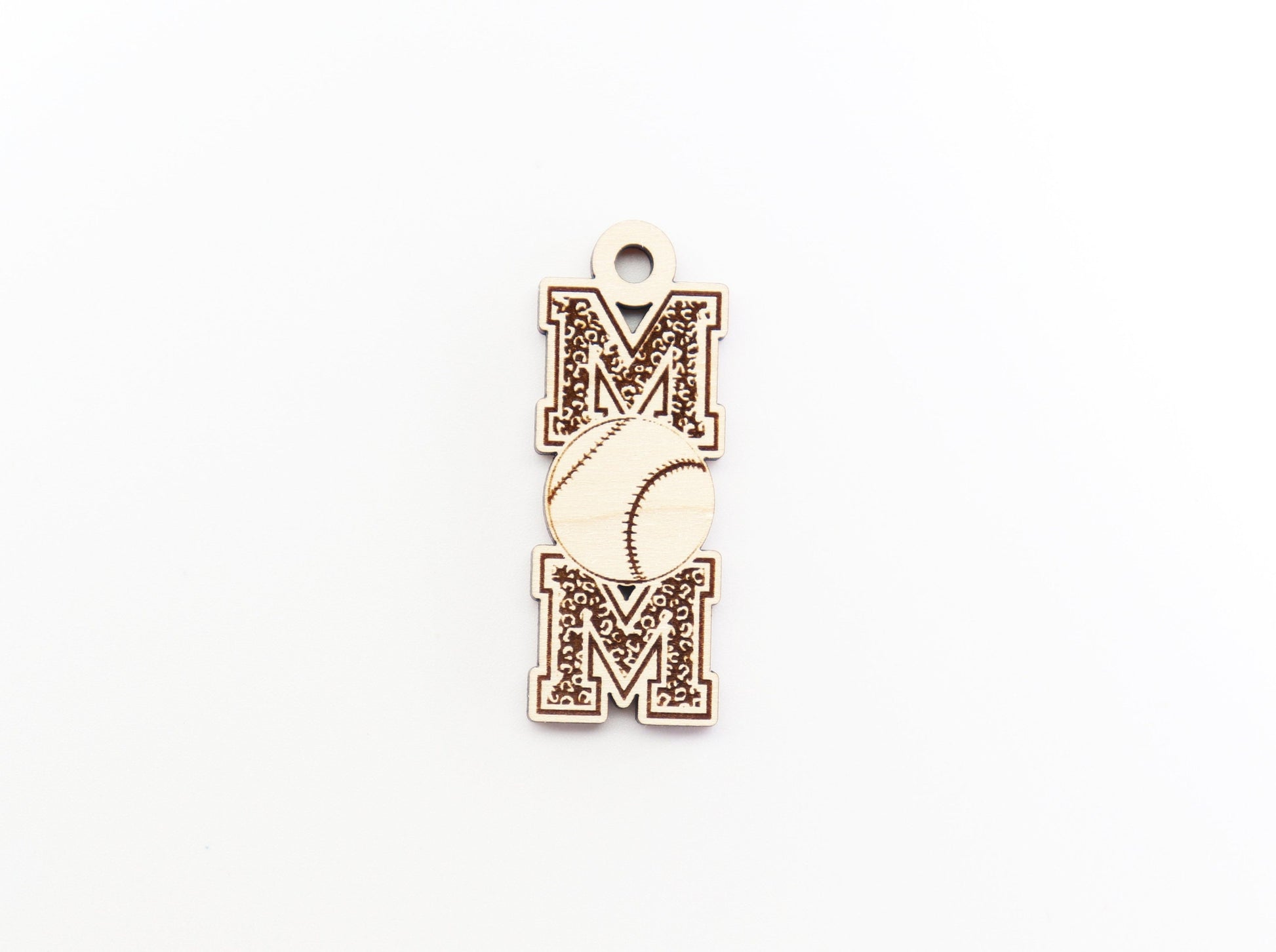 Baseball mom Keychain blanks, mom keychain, wood blanks