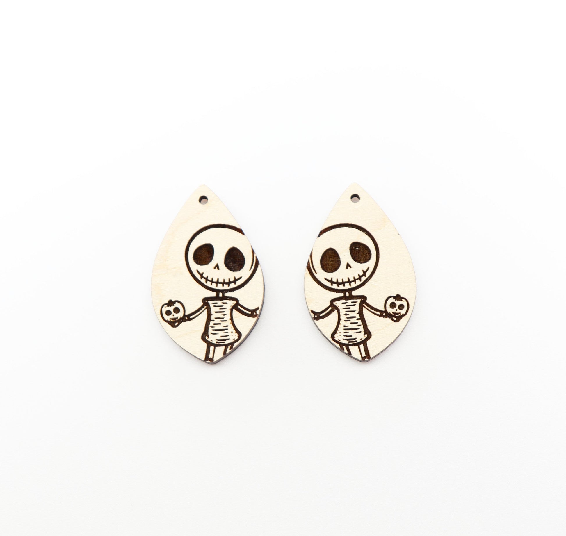 Skeleton earrings, earring blanks, sold per set