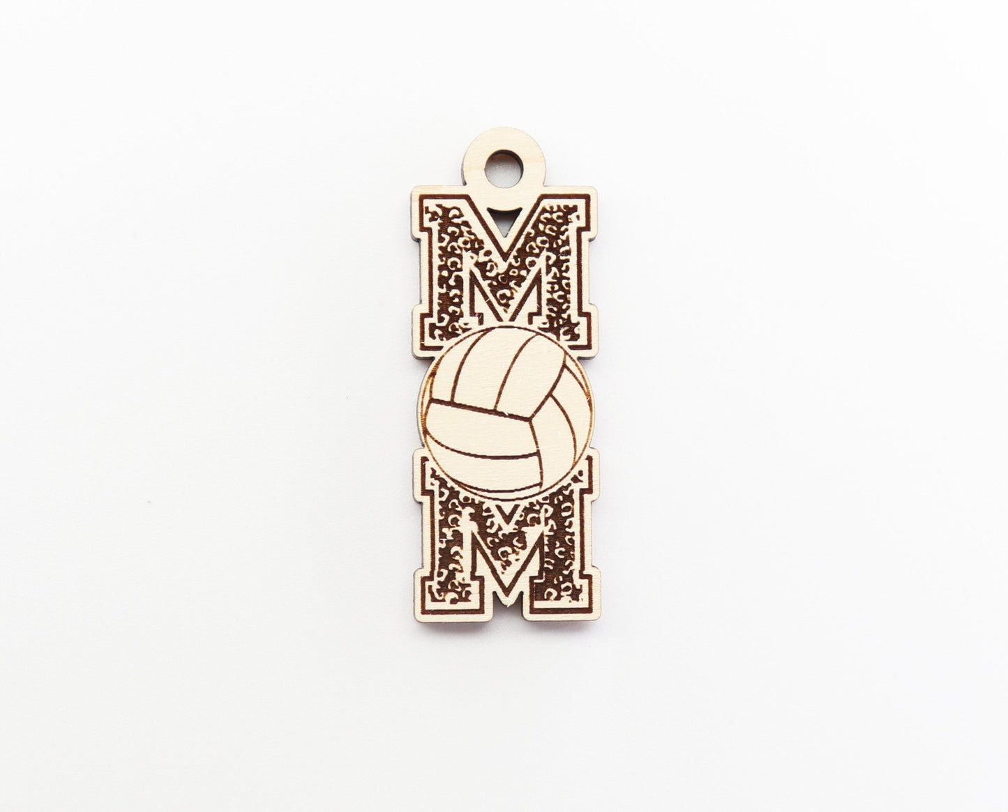 Volleyball mom Keychain blanks, mom keychain, wood blanks