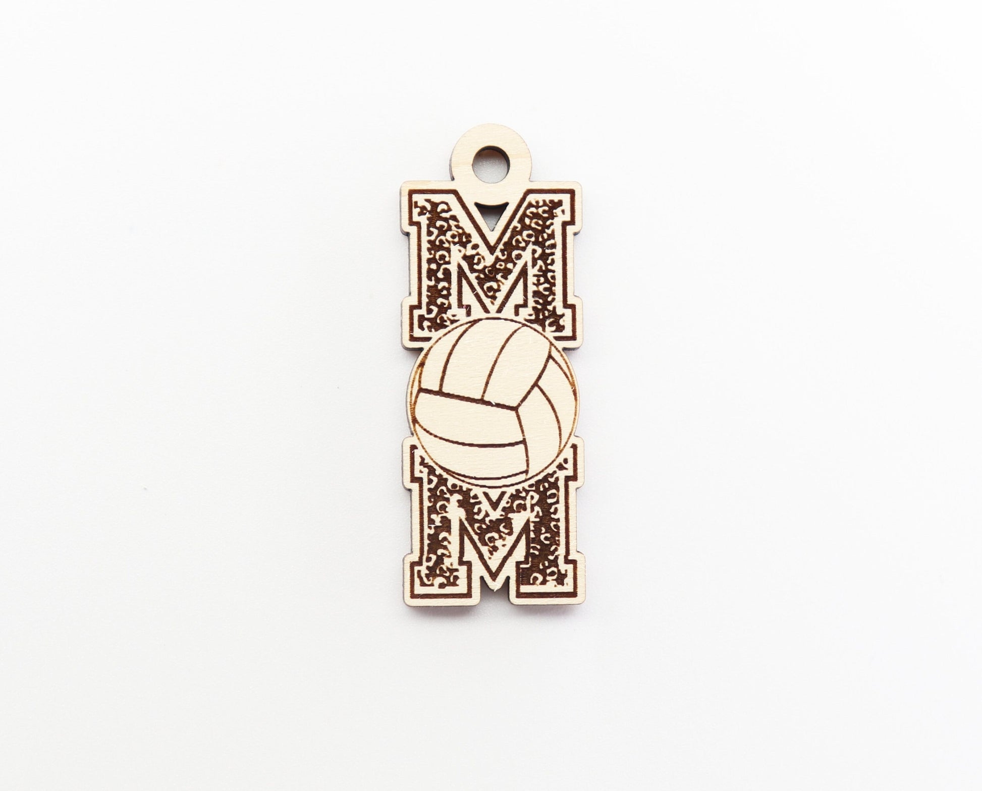 Volleyball mom Keychain blanks, mom keychain, wood blanks