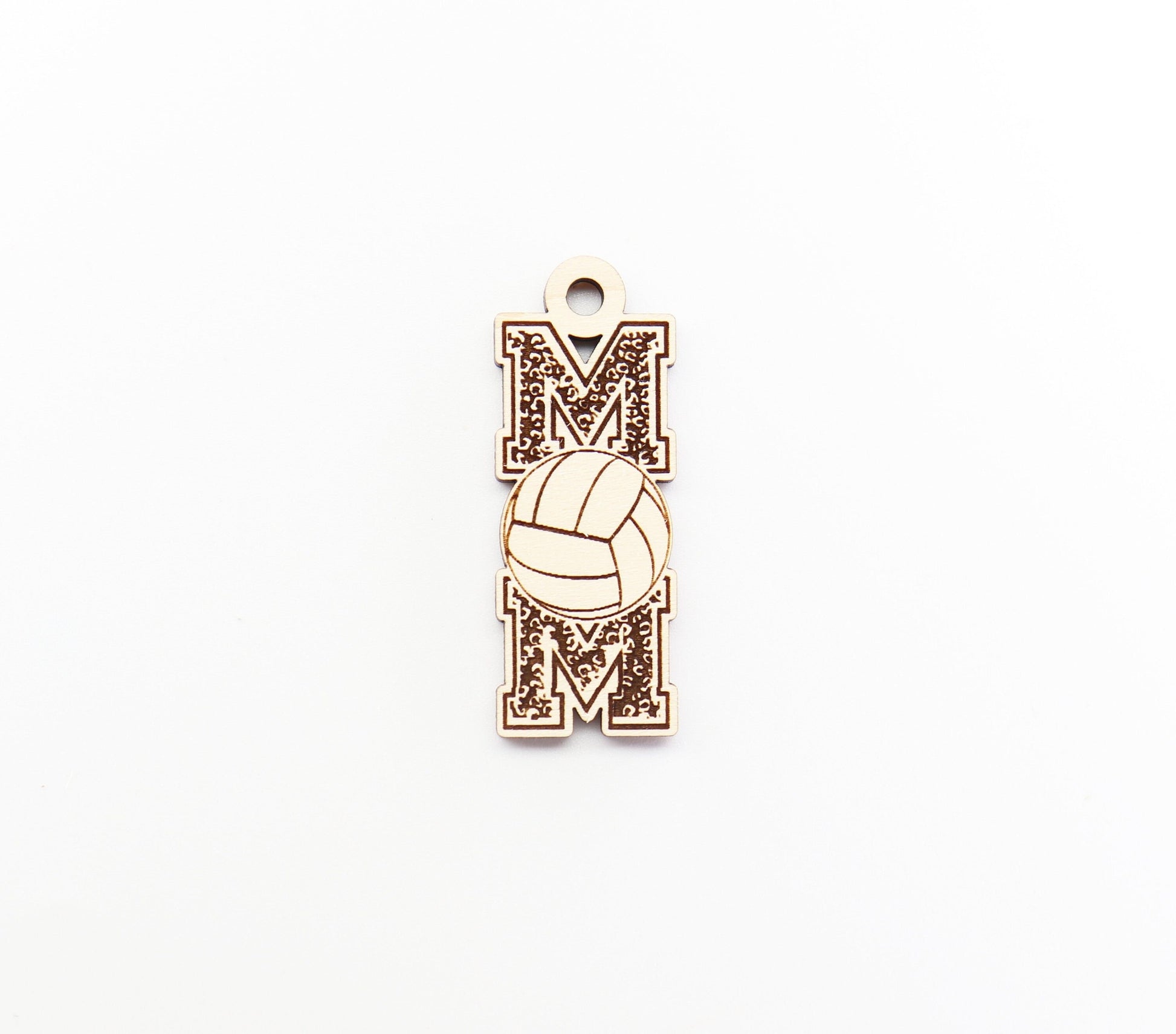 Volleyball mom Keychain blanks, mom keychain, wood blanks