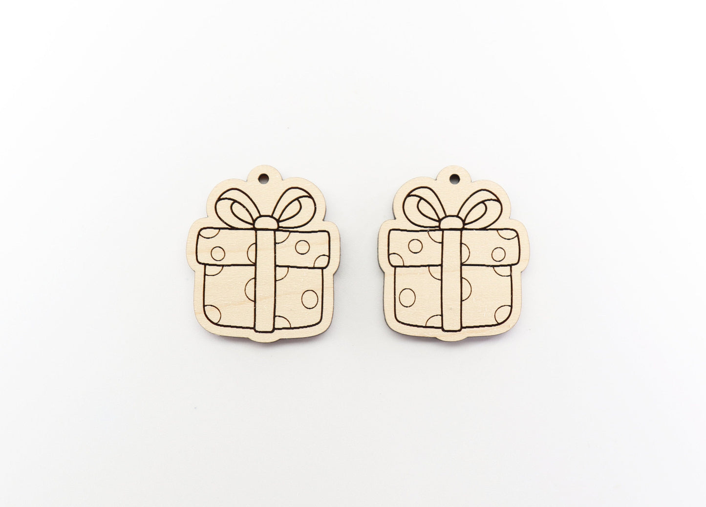 Gift earring blanks, Christmas earring blanks, earrings DIY