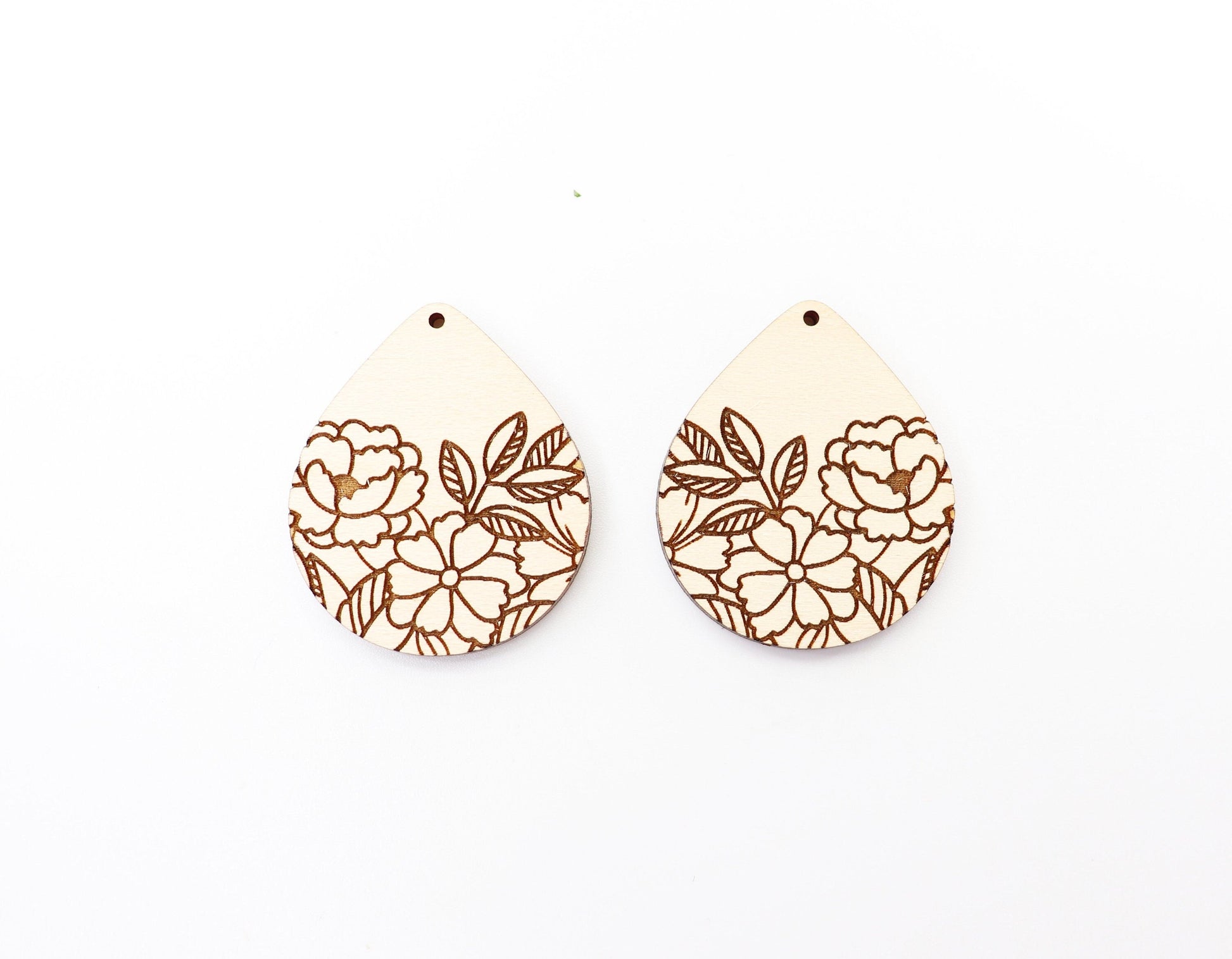 Flower earring blanks, DIY earrings, earring blanks, sold per set