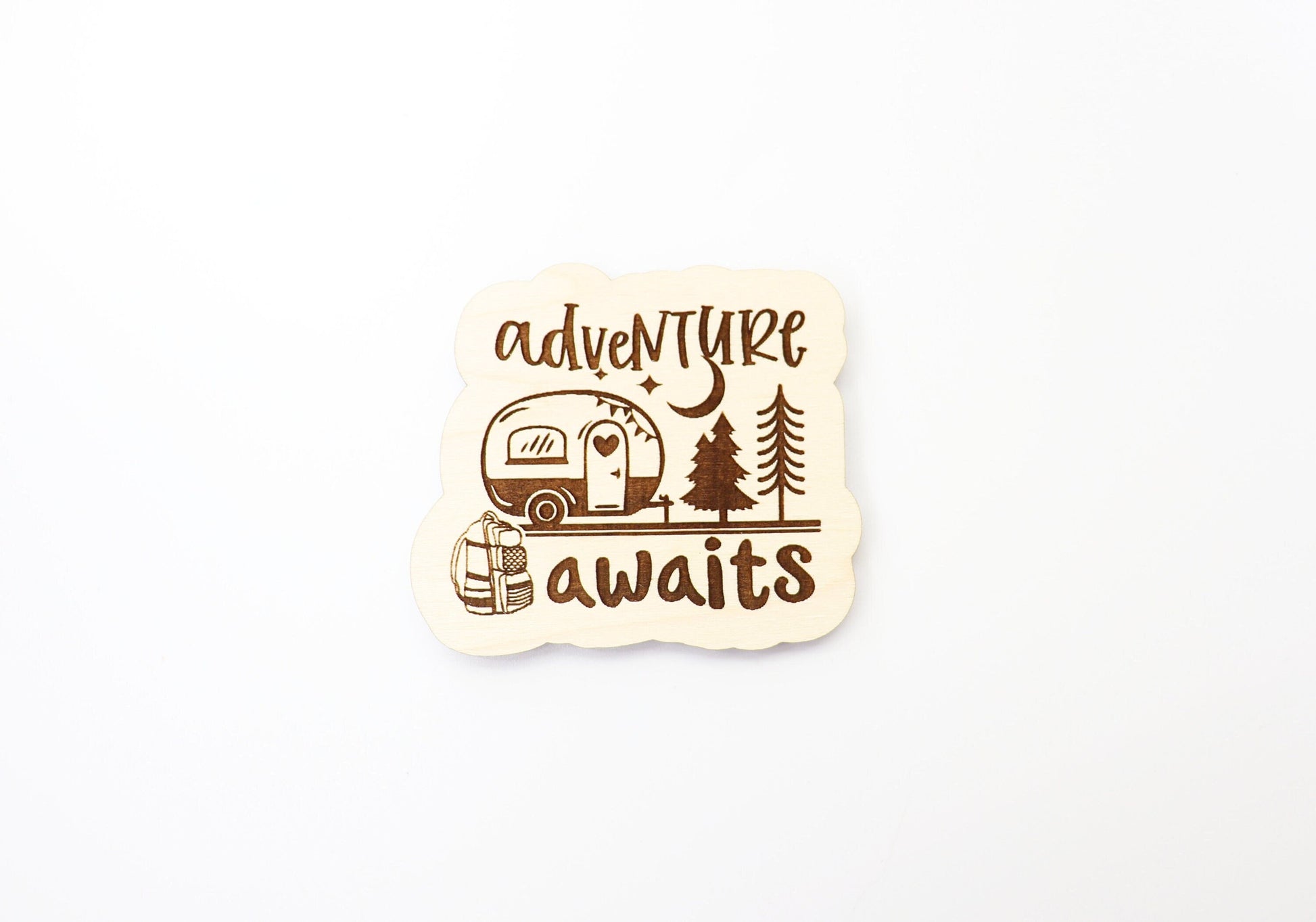 Adventure Magnet blanks, DIY magnet, wood blanks