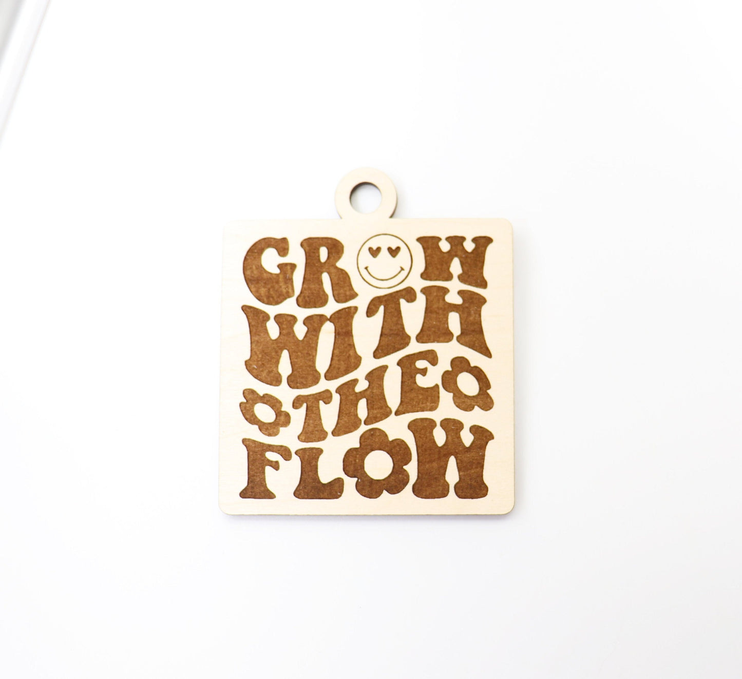 Grow charm blank, wood blanks, wood cutouts