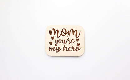 Mom Magnet blanks, DIY magnet, wood blanks