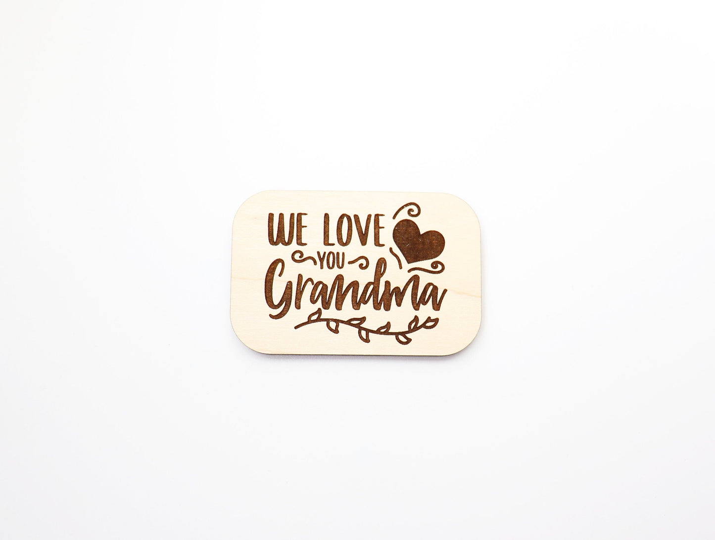 Grandma Magnet blanks, DIY magnet, wood blanks