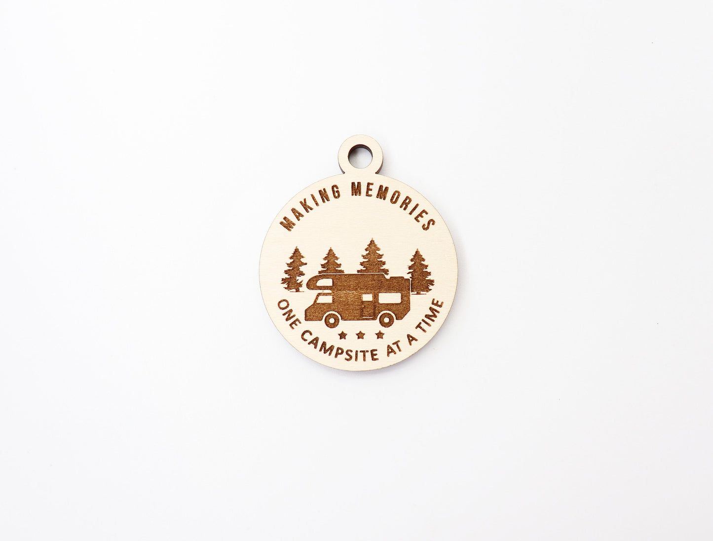 Camping Keychain blanks, DIY keychain, wood blanks