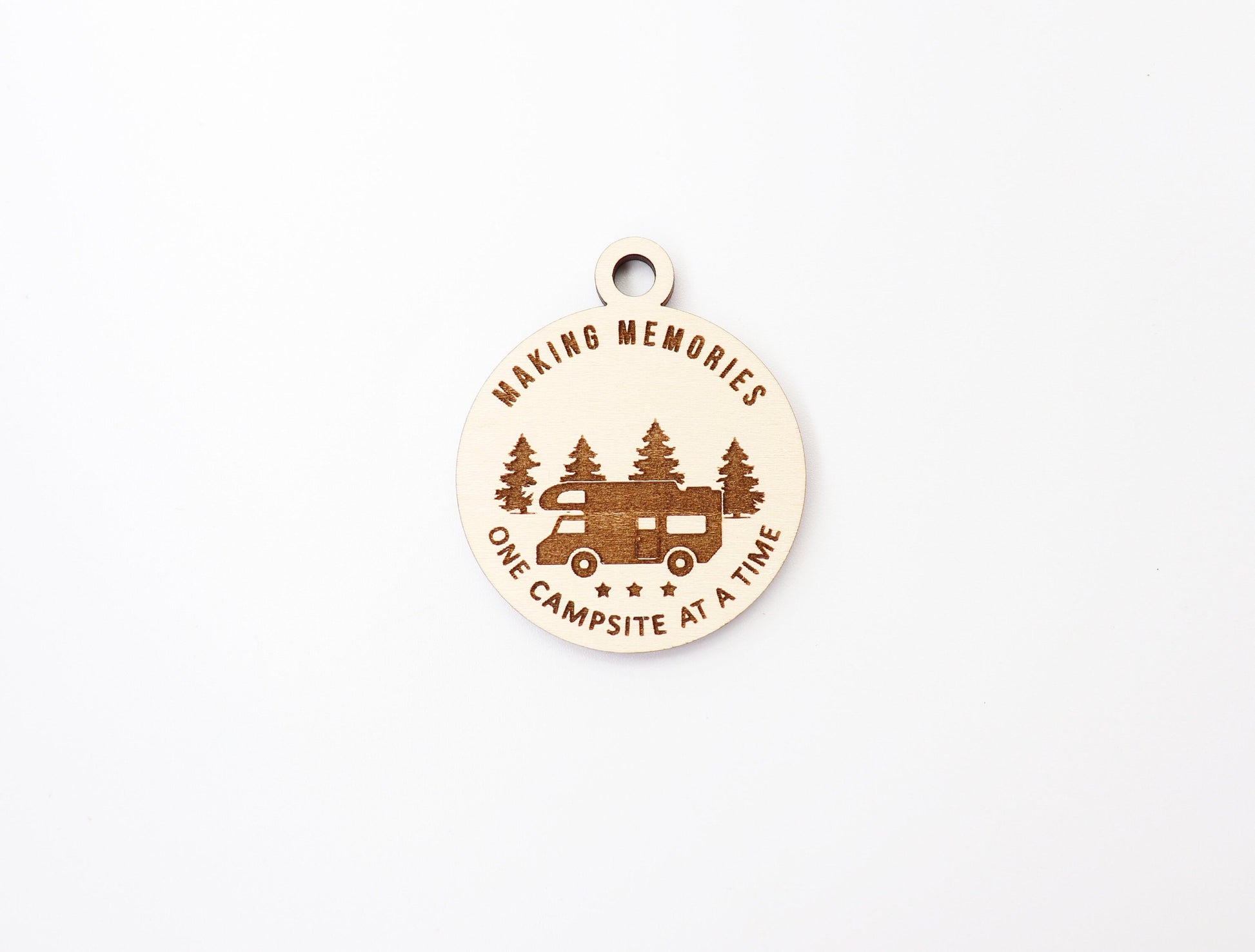 Camping Keychain blanks, DIY keychain, wood blanks