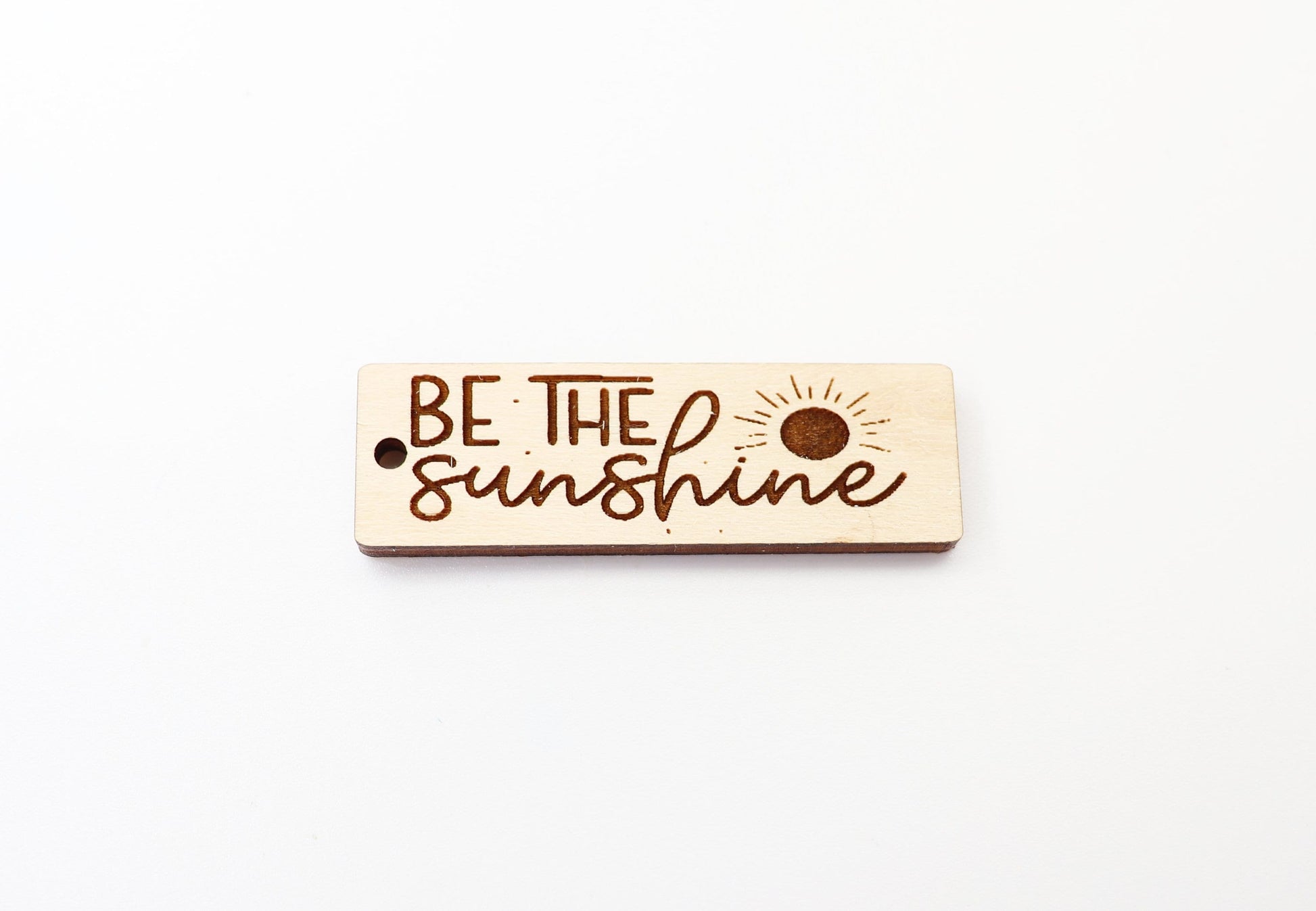 Sunshine Keychain blank, wood blanks, wood cutouts