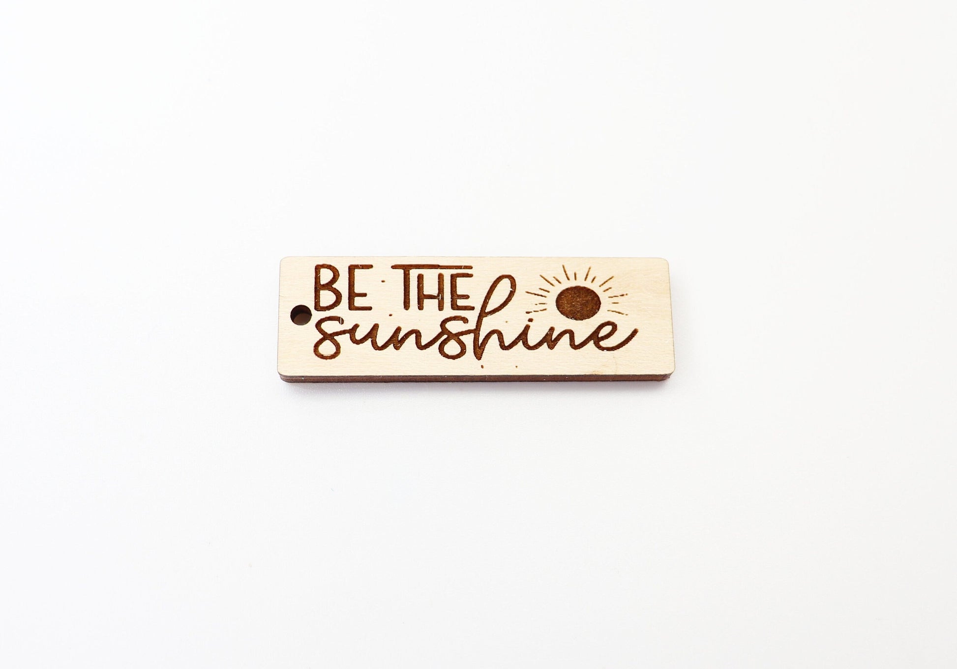 Sunshine Keychain blank, wood blanks, wood cutouts