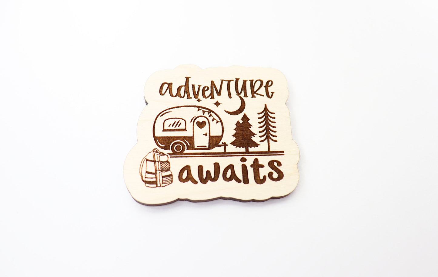 Adventure Magnet blanks, DIY magnet, wood blanks