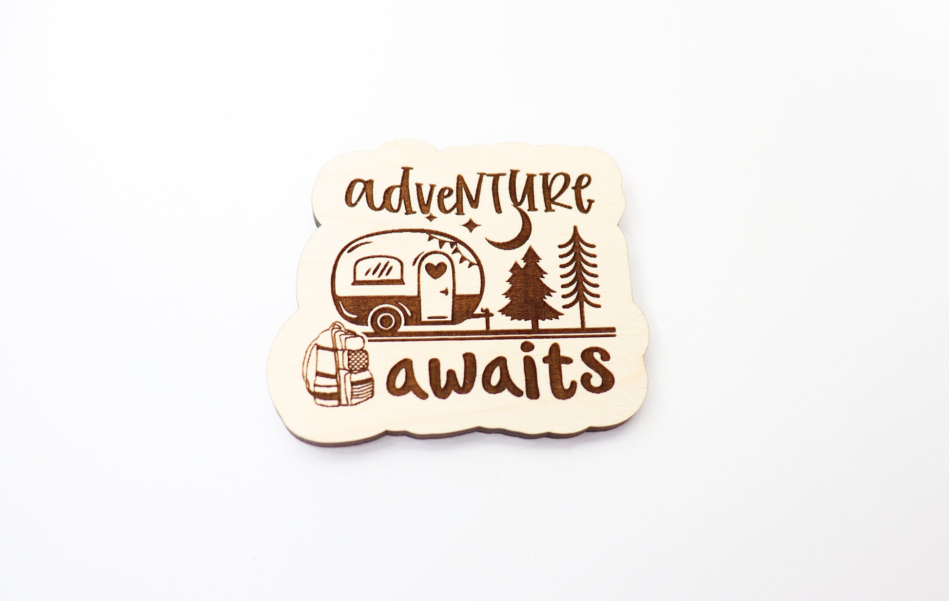 Adventure Magnet blanks, DIY magnet, wood blanks