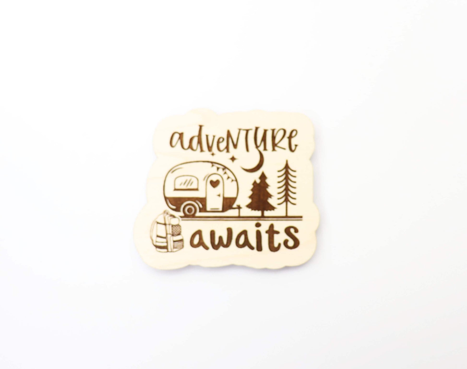 Adventure Magnet blanks, DIY magnet, wood blanks