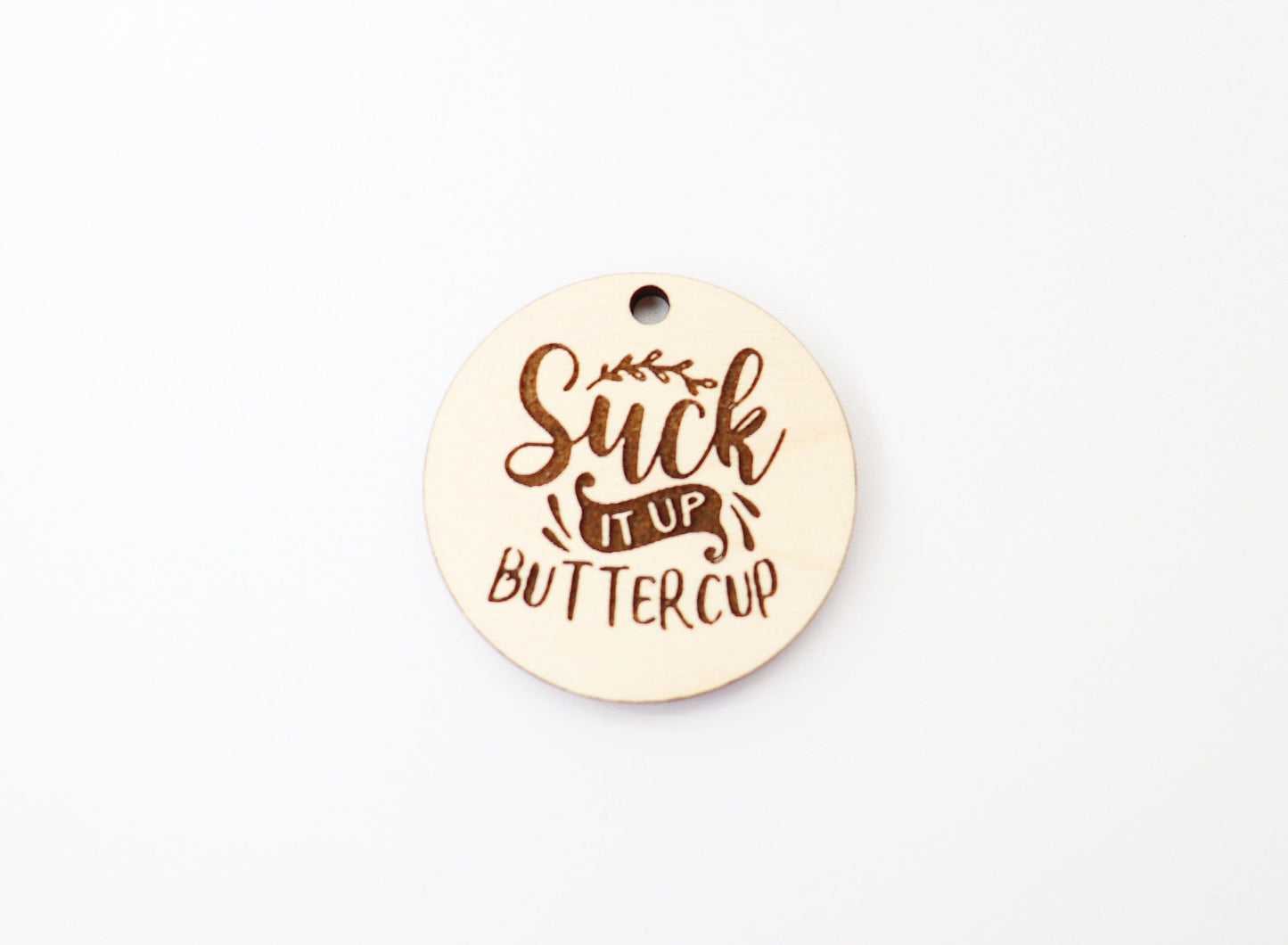 Suck it up buttercup Keychain blanks, DIY keychain, wood blanks