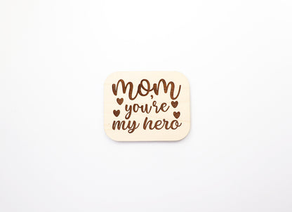 Mom Magnet blanks, DIY magnet, wood blanks