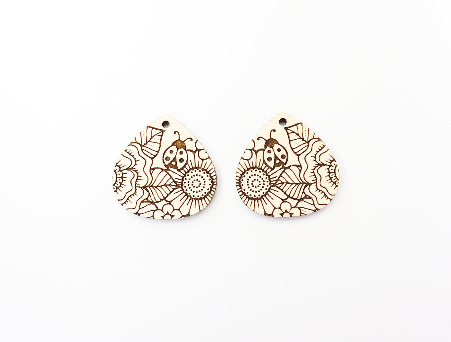 Flower earring blanks, DIY earrings, earring blanks