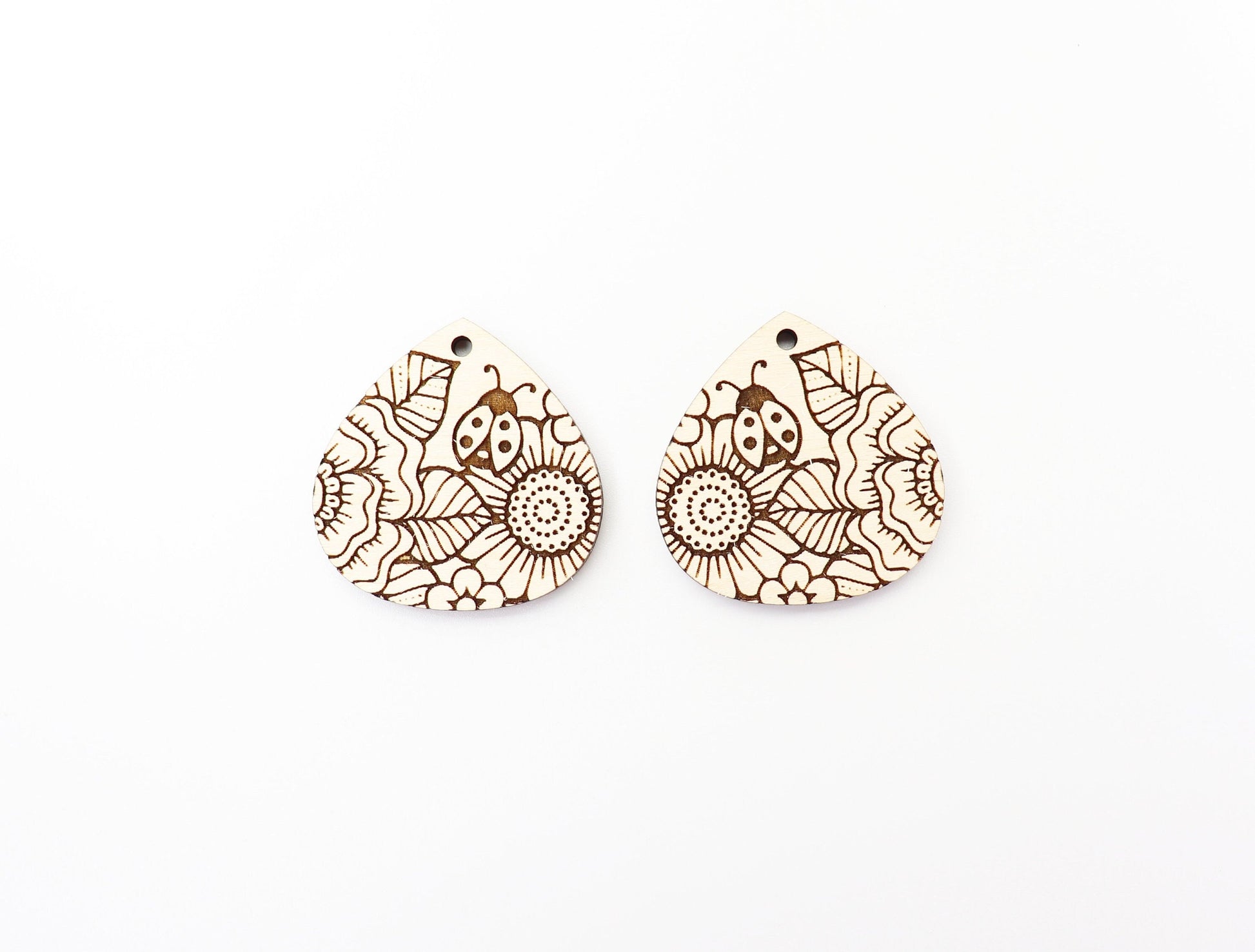 Flower earring blanks, DIY earrings, earring blanks