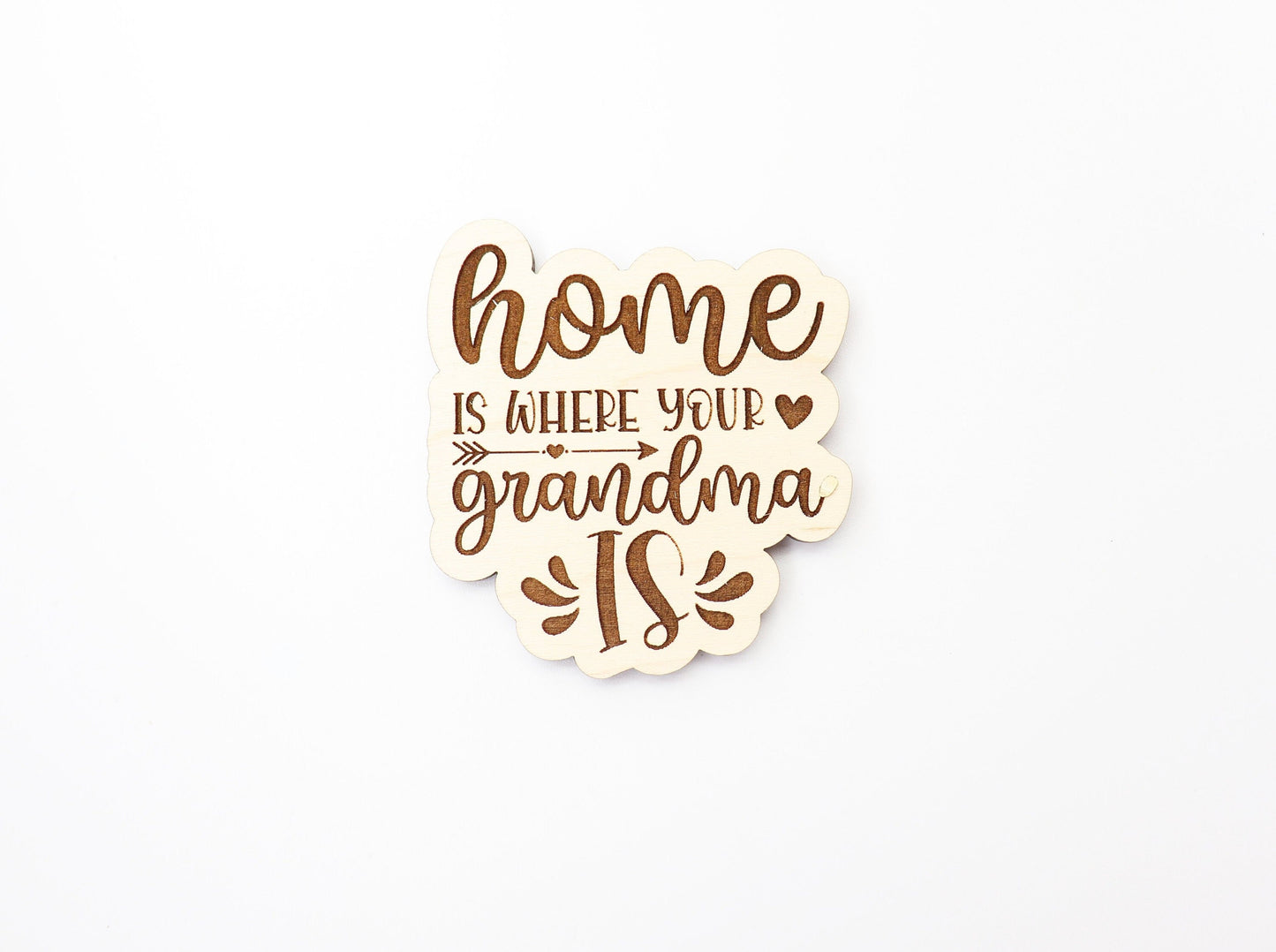 Grandma Magnet blanks, DIY magnet, wood blanks